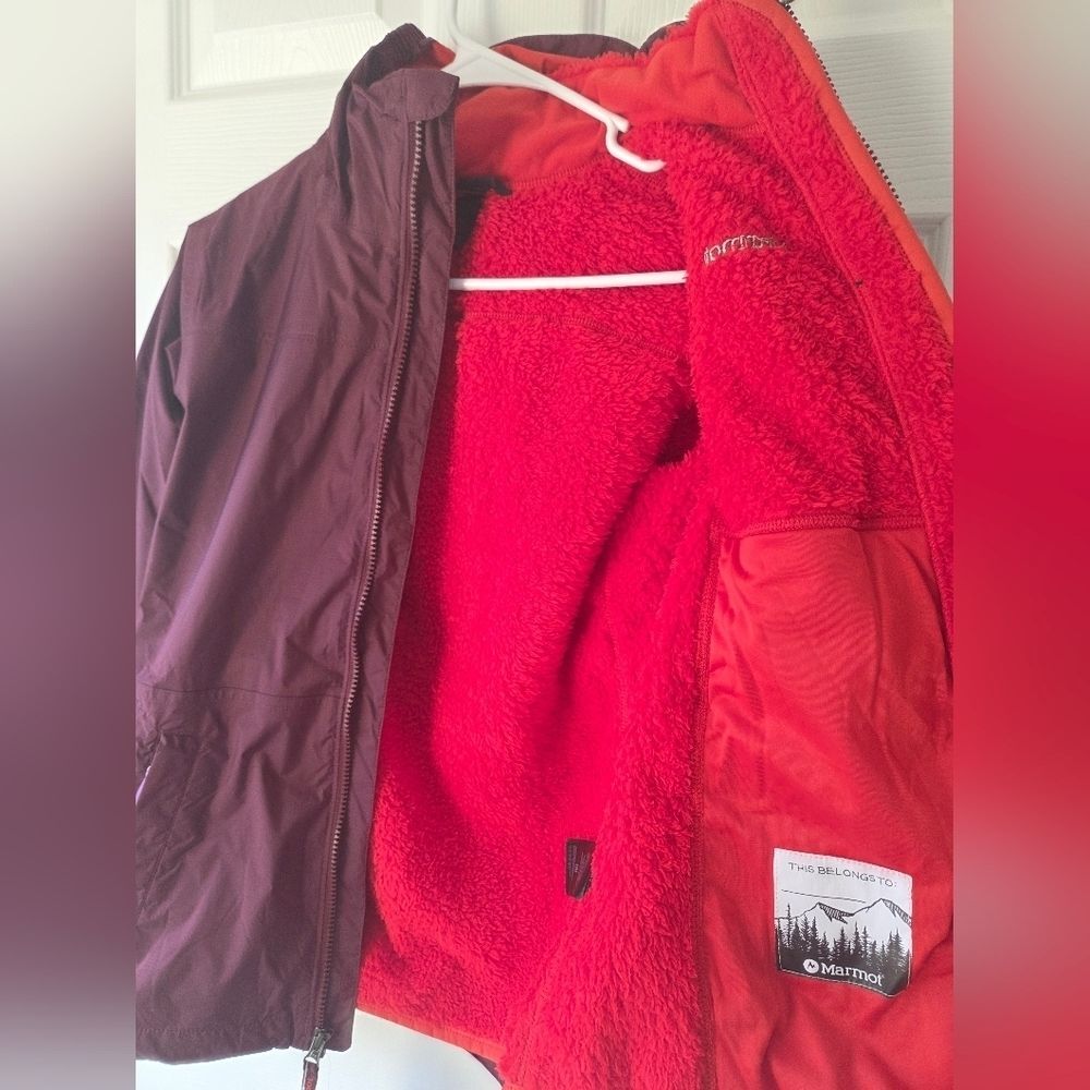 Marmot Boys Jacket L PreCip Eco Component 3-in-1 Jacket 46040-6257 MWT $155 - Picture 6 of 16